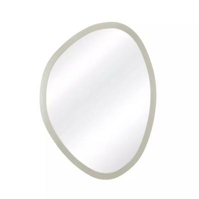 Espelho Decorativo Orgânico 35x50cm Branco