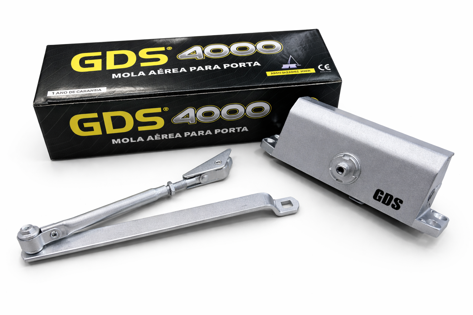 Mola Aérea GDS 4000 p/ Porta de Vidro e Madeira 